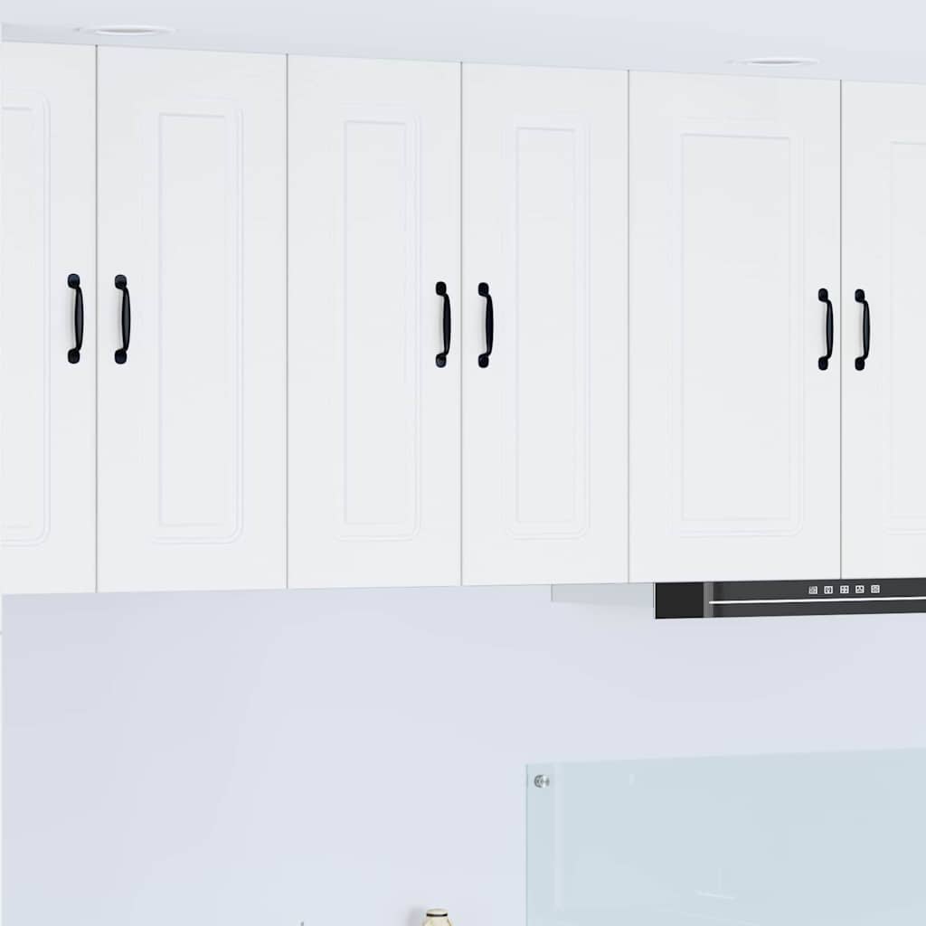 Kitchen Wall Cabinet White 30 x 31 x 80 cm Engineered Wood